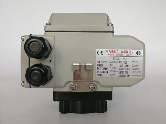 Quarter Turn CSA/CE 4-20mADC 50Nm 20S Smart Electric Actuator